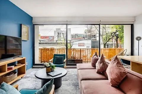 Apartment 1 Roma Norte 3br 2 Baths Terrace