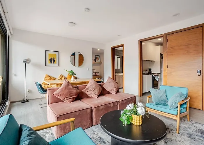 1 Roma Norte 3br 2 Baths Terrace *